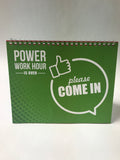 Power Hour Tent Cards