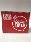 Power Hour Tent Cards